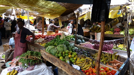 Insel Lamu Markt