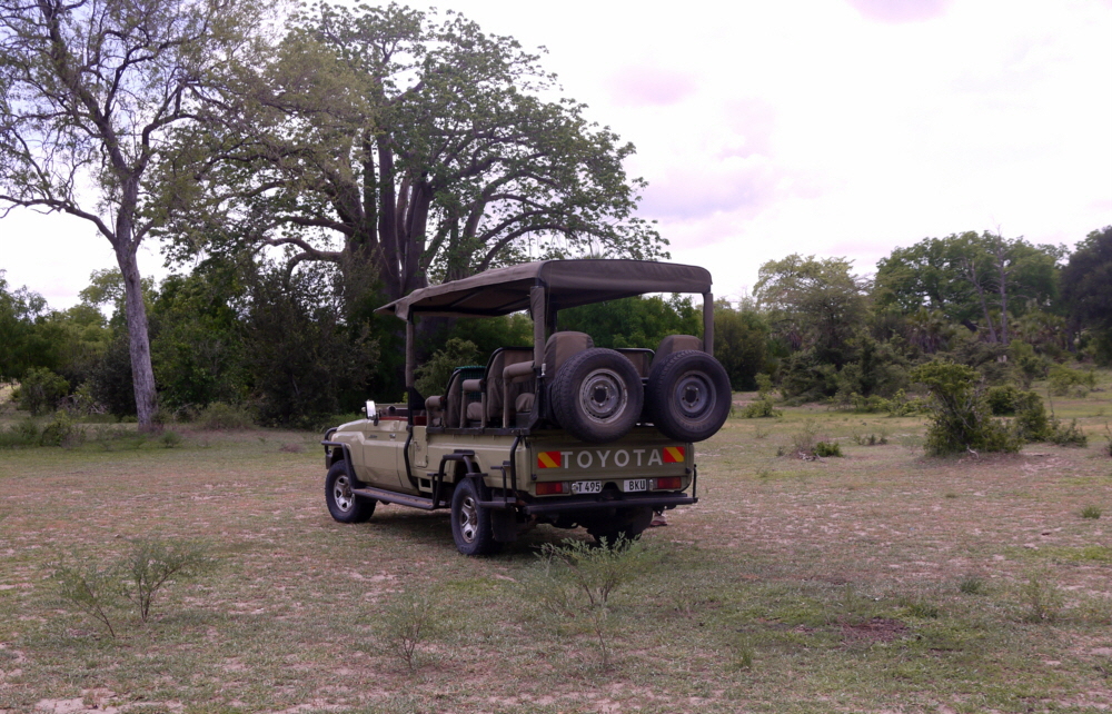 Roho ya Selous Camp Safarifahrzeug