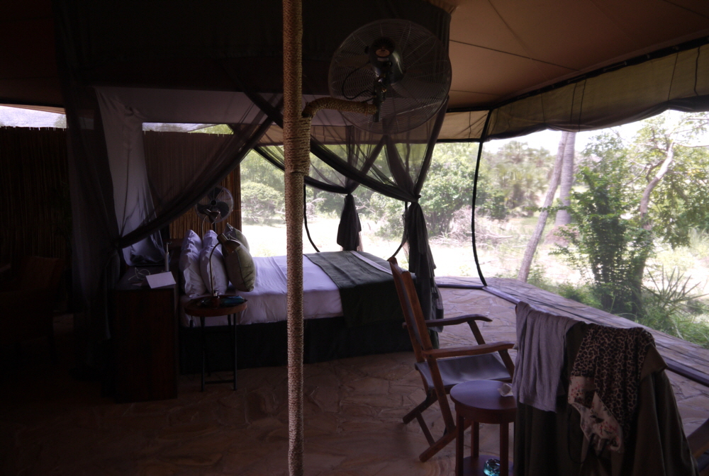 Roho ya Selous Camp im Zelt