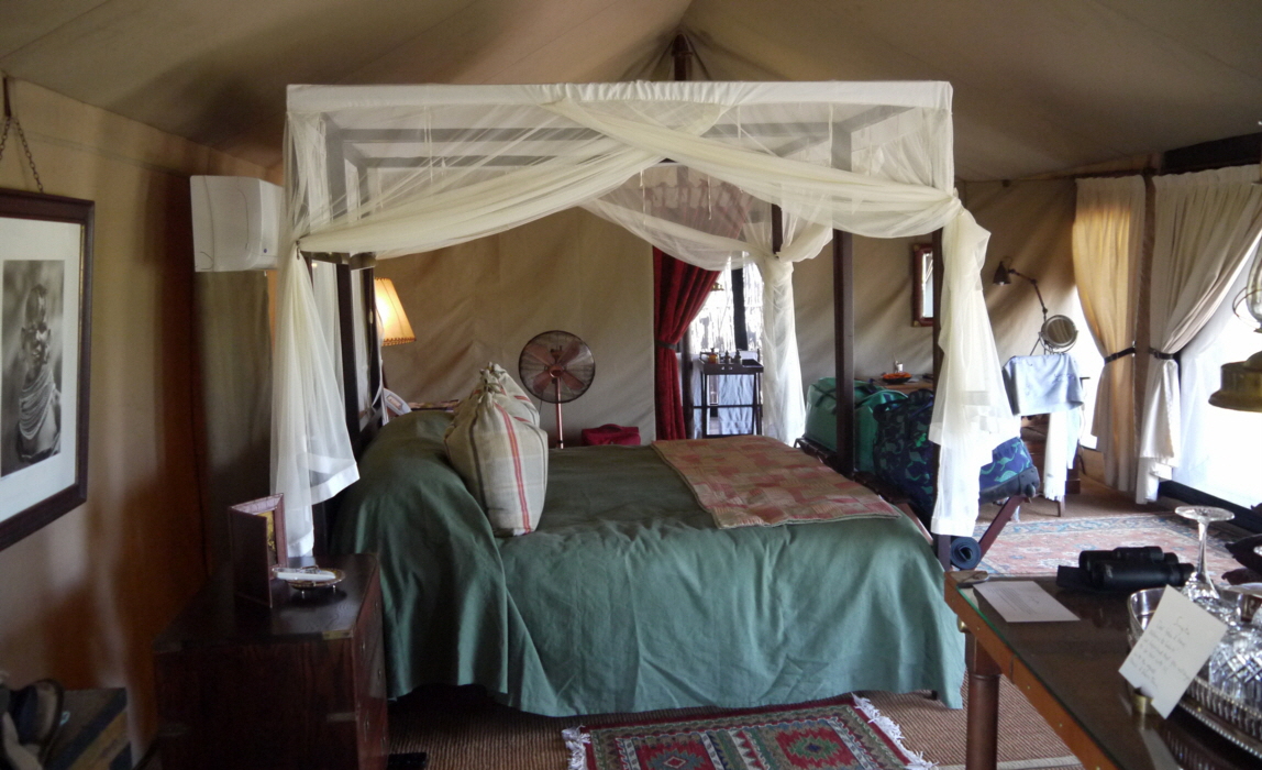 Singita sabora tented Camp